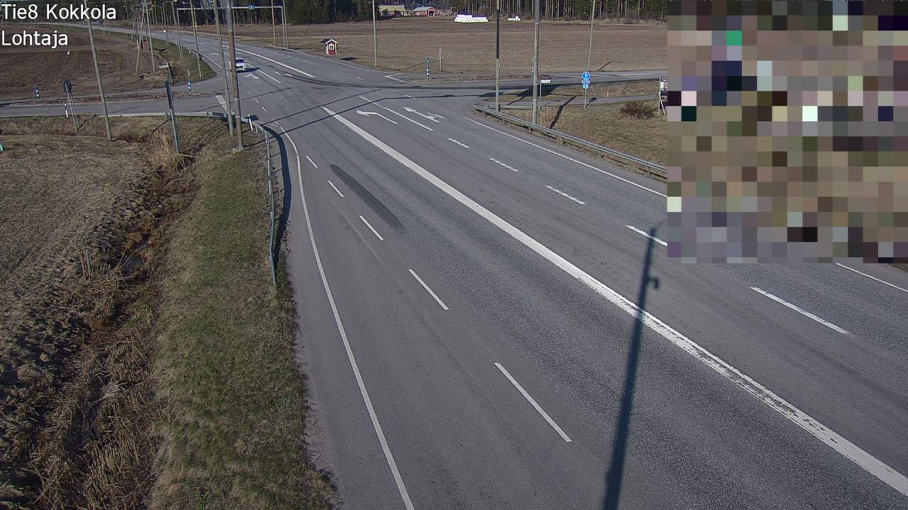 Weather Camera Image Road 8 Kokkola, Lohtaja, Kokkola, Keski-Pohjanmaa