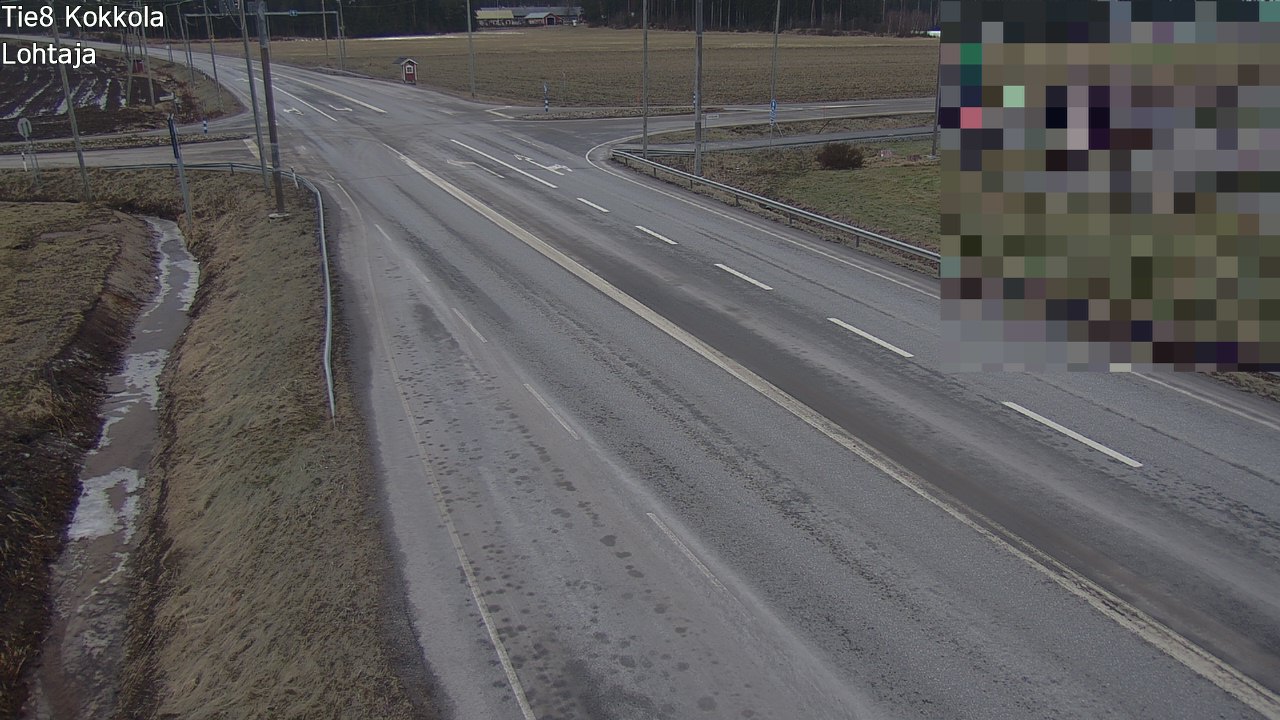 Weather Camera Image Väg 8 Karleby, Lochteå, Kokkola, Keski-Pohjanmaa