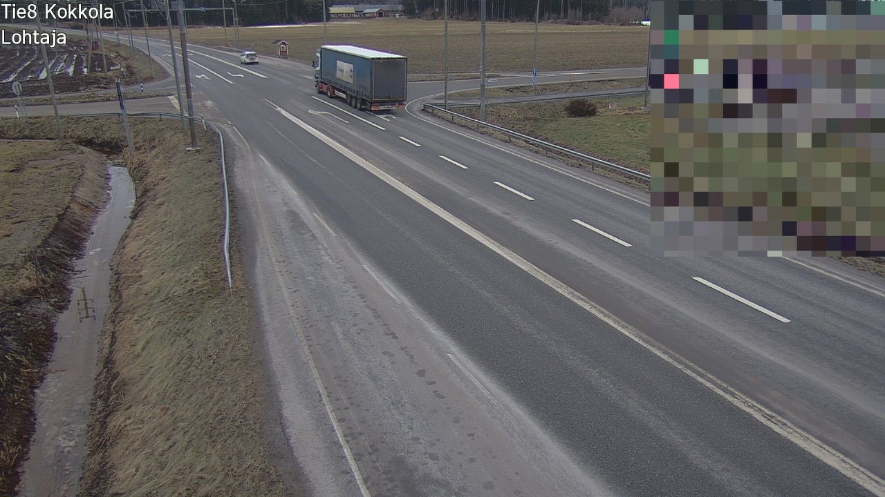 Weather Camera Image Väg 8 Karleby, Lochteå, Kokkola, Keski-Pohjanmaa