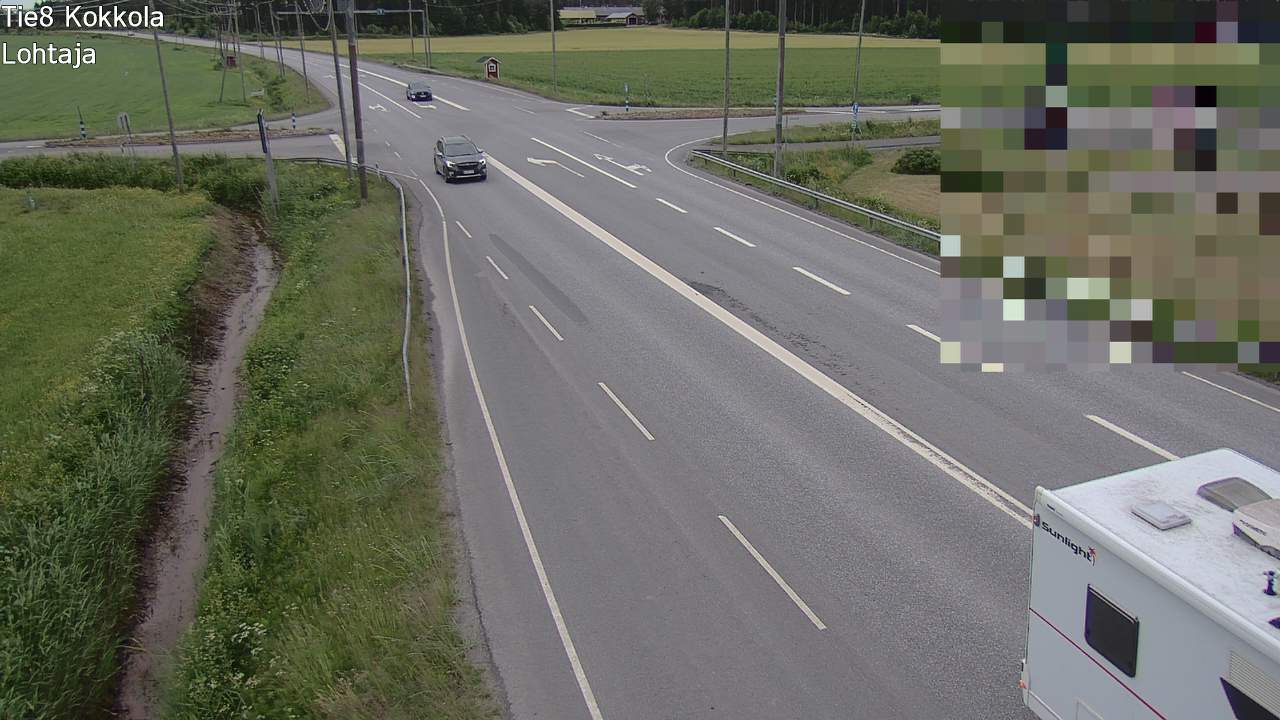 Weather Camera Image Road 8 Kokkola, Lohtaja, Kokkola, Keski-Pohjanmaa
