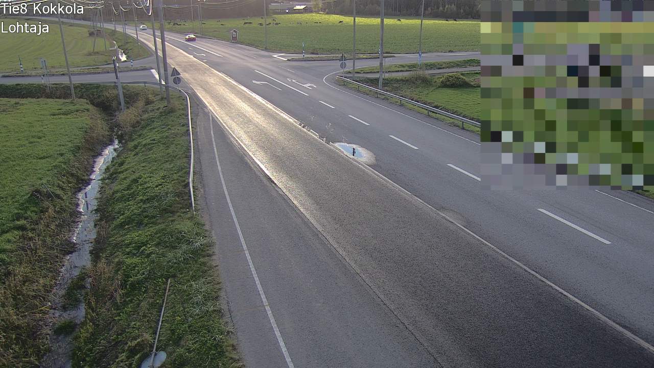 Weather Camera Image Road 8 Kokkola, Lohtaja, Kokkola, Keski-Pohjanmaa