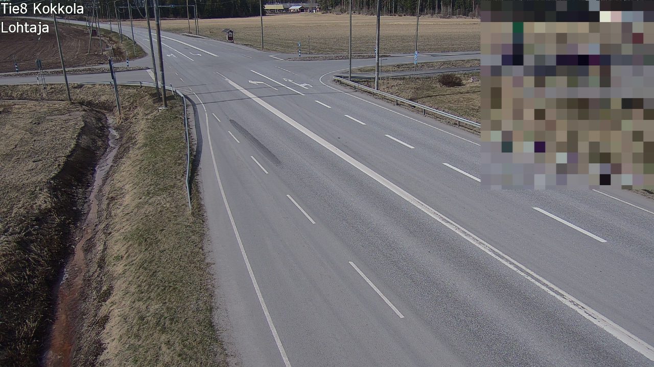 Weather Camera Image Väg 8 Karleby, Lochteå, Kokkola, Keski-Pohjanmaa