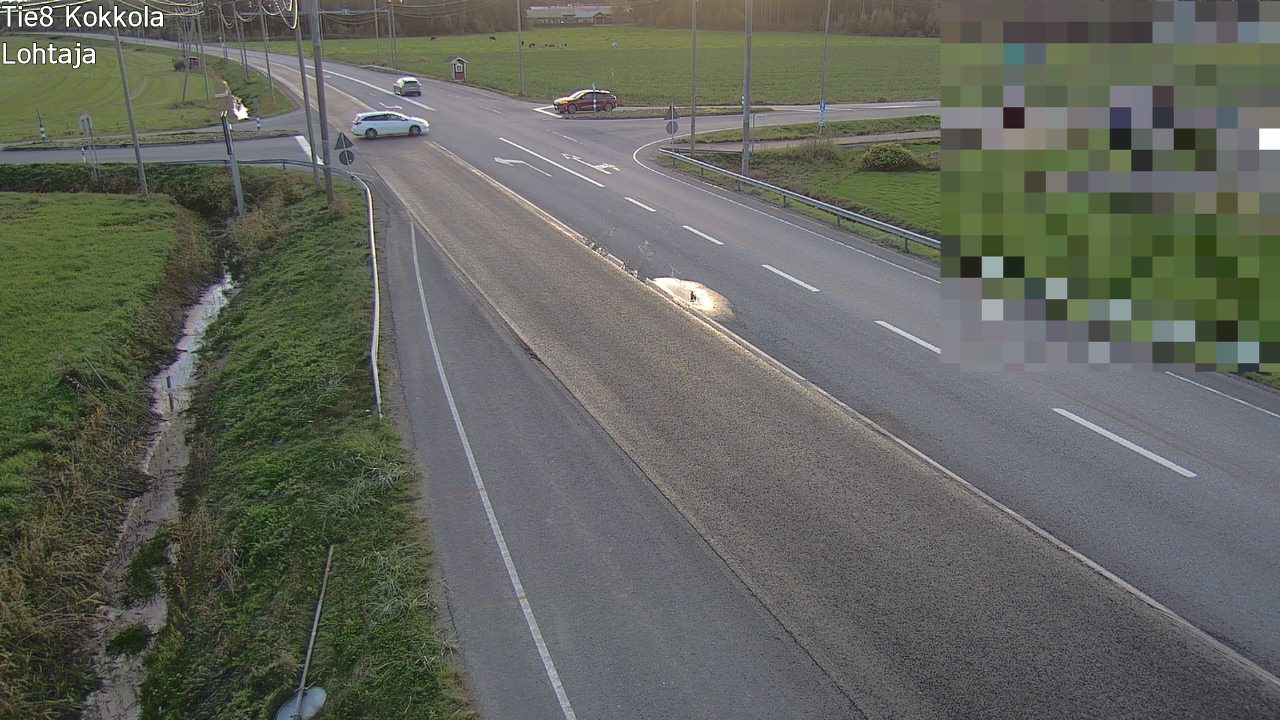 Weather Camera Image Road 8 Kokkola, Lohtaja, Kokkola, Keski-Pohjanmaa
