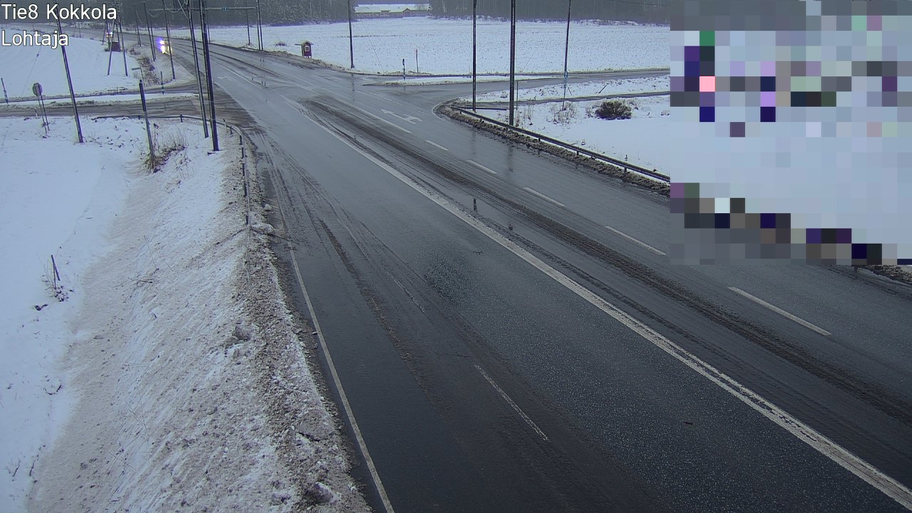 Weather Camera Image Väg 8 Karleby, Lochteå, Kokkola, Keski-Pohjanmaa