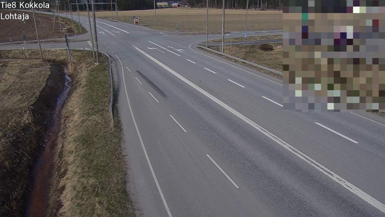 Weather Camera Image Väg 8 Karleby, Lochteå, Kokkola, Keski-Pohjanmaa