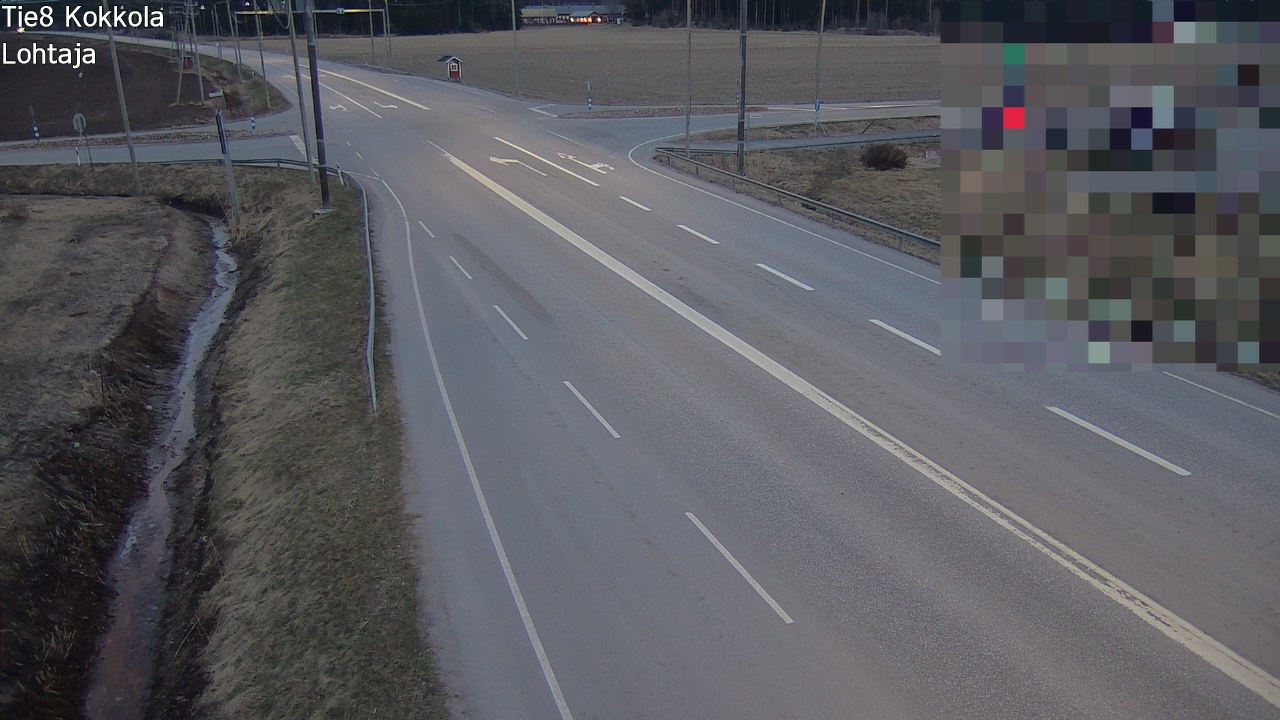 Weather Camera Image Road 8 Kokkola, Lohtaja, Kokkola, Keski-Pohjanmaa