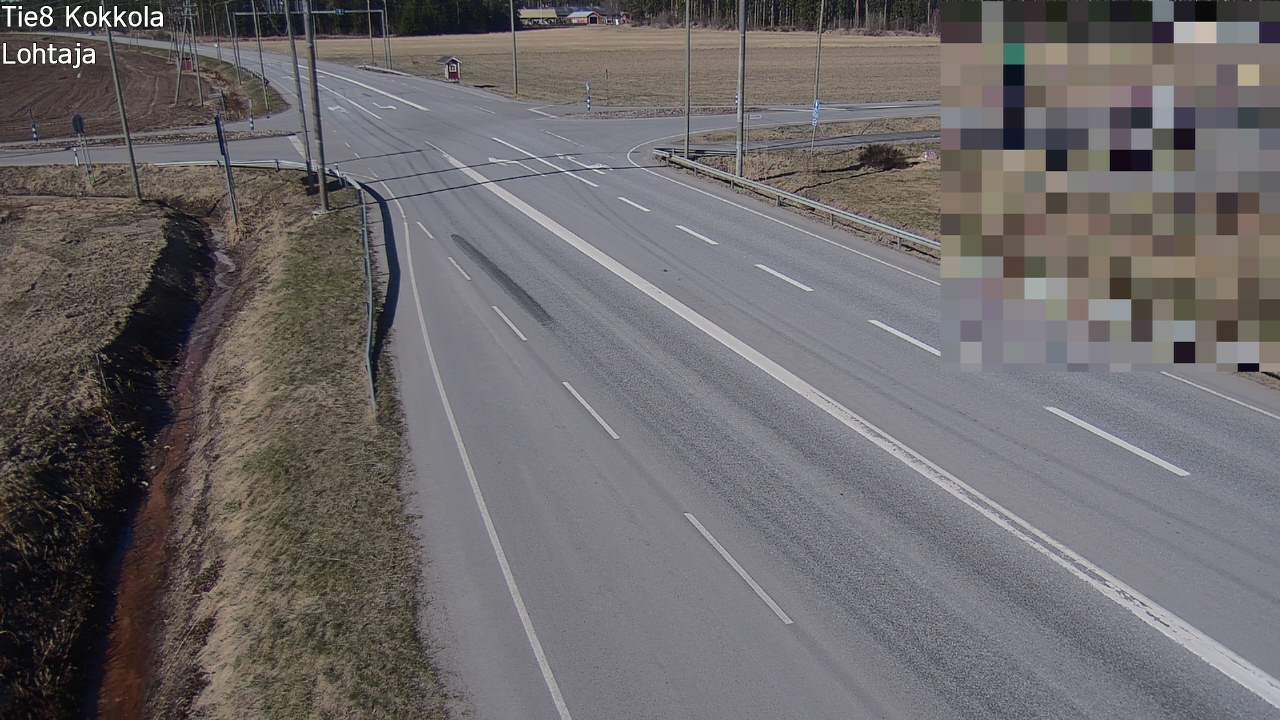 Weather Camera Image Väg 8 Karleby, Lochteå, Kokkola, Keski-Pohjanmaa