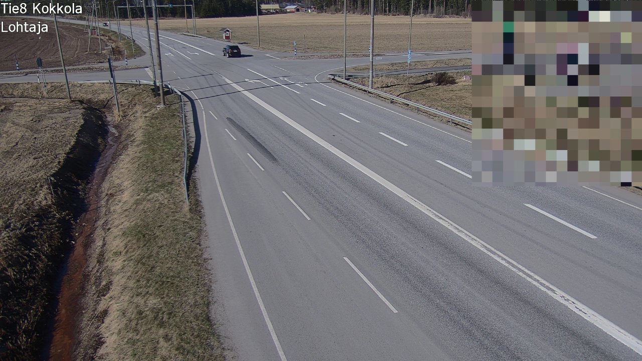 Weather Camera Image Väg 8 Karleby, Lochteå, Kokkola, Keski-Pohjanmaa