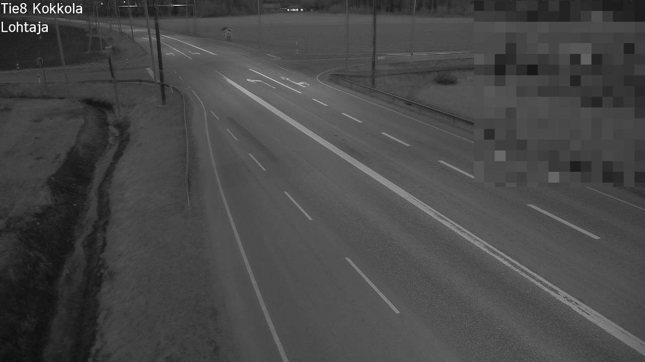 Weather Camera Image Road 8 Kokkola, Lohtaja, Kokkola, Keski-Pohjanmaa