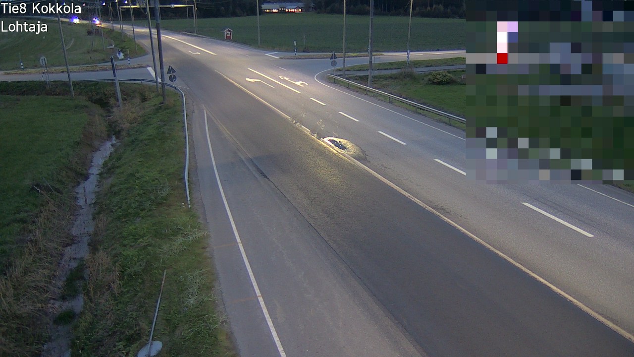 Weather Camera Image Road 8 Kokkola, Lohtaja, Kokkola, Keski-Pohjanmaa