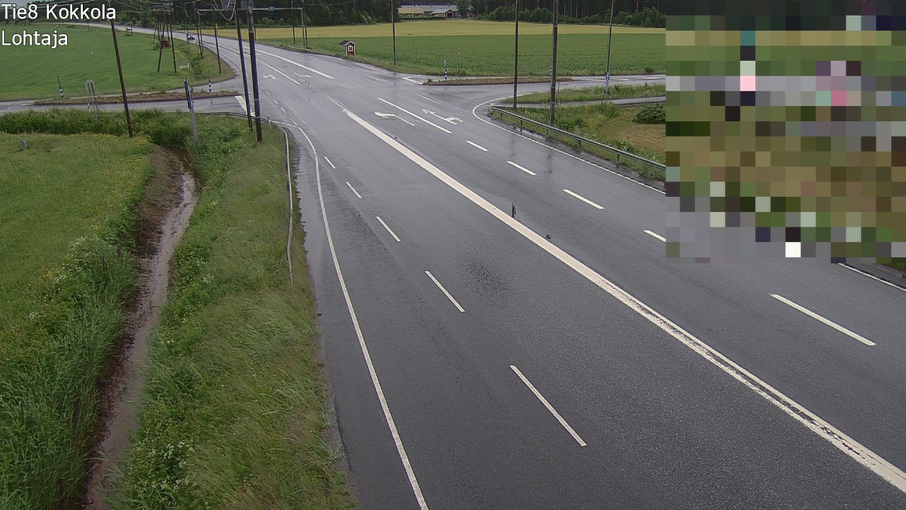 Weather Camera Image Road 8 Kokkola, Lohtaja, Kokkola, Keski-Pohjanmaa