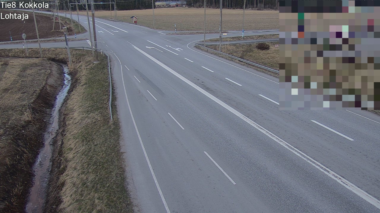 Weather Camera Image Road 8 Kokkola, Lohtaja, Kokkola, Keski-Pohjanmaa