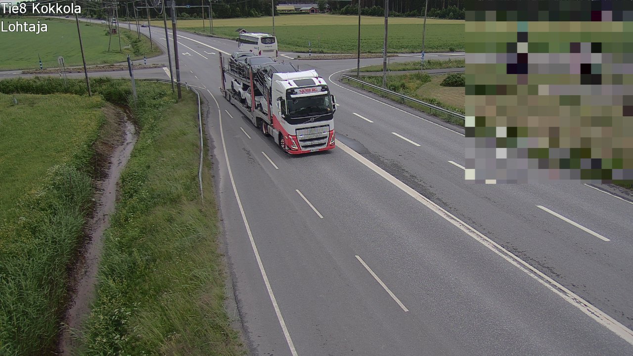 Kelikamerat Kuva Tie 8 Kokkola, Lohtaja, Kokkola, Keski-Pohjanmaa