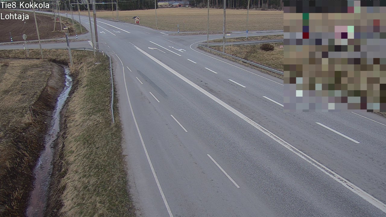 Weather Camera Image Road 8 Kokkola, Lohtaja, Kokkola, Keski-Pohjanmaa