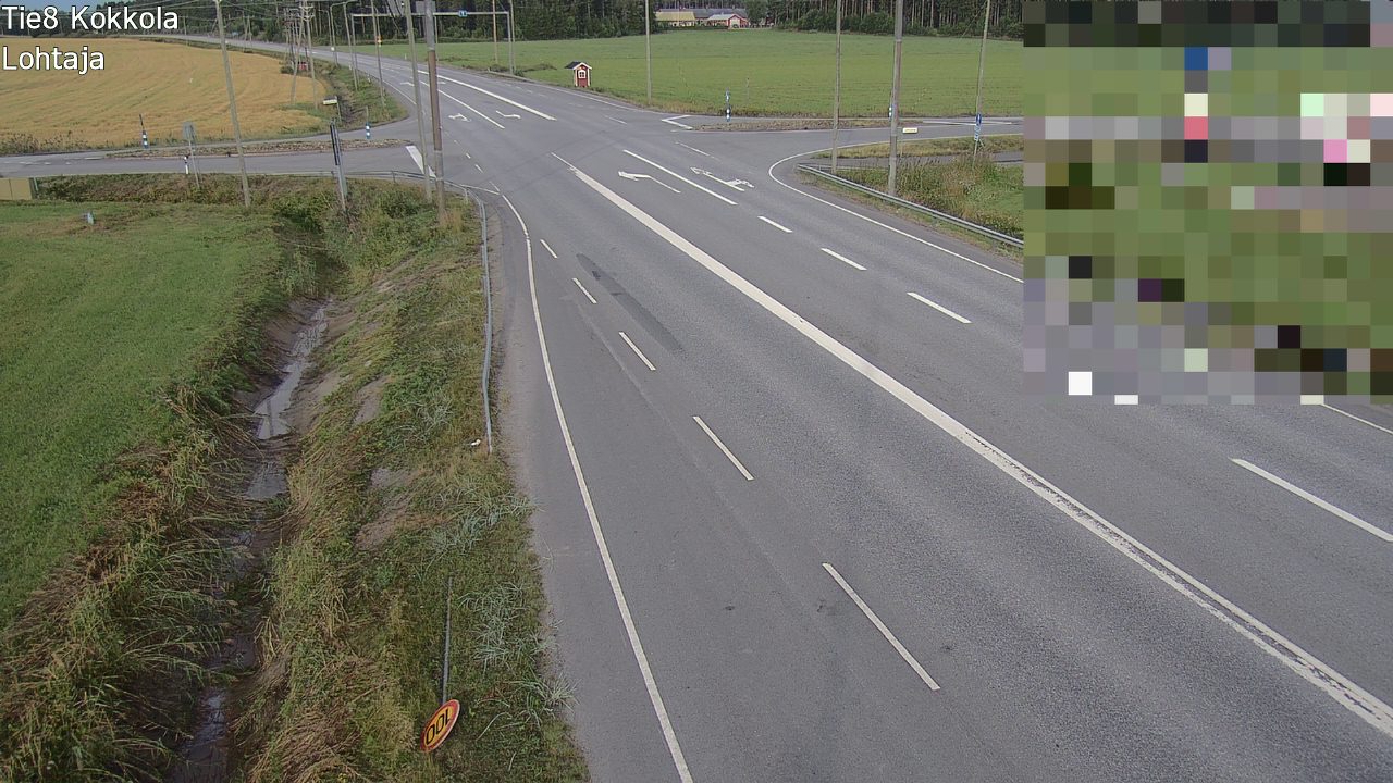 Weather Camera Image Road 8 Kokkola, Lohtaja, Kokkola, Keski-Pohjanmaa