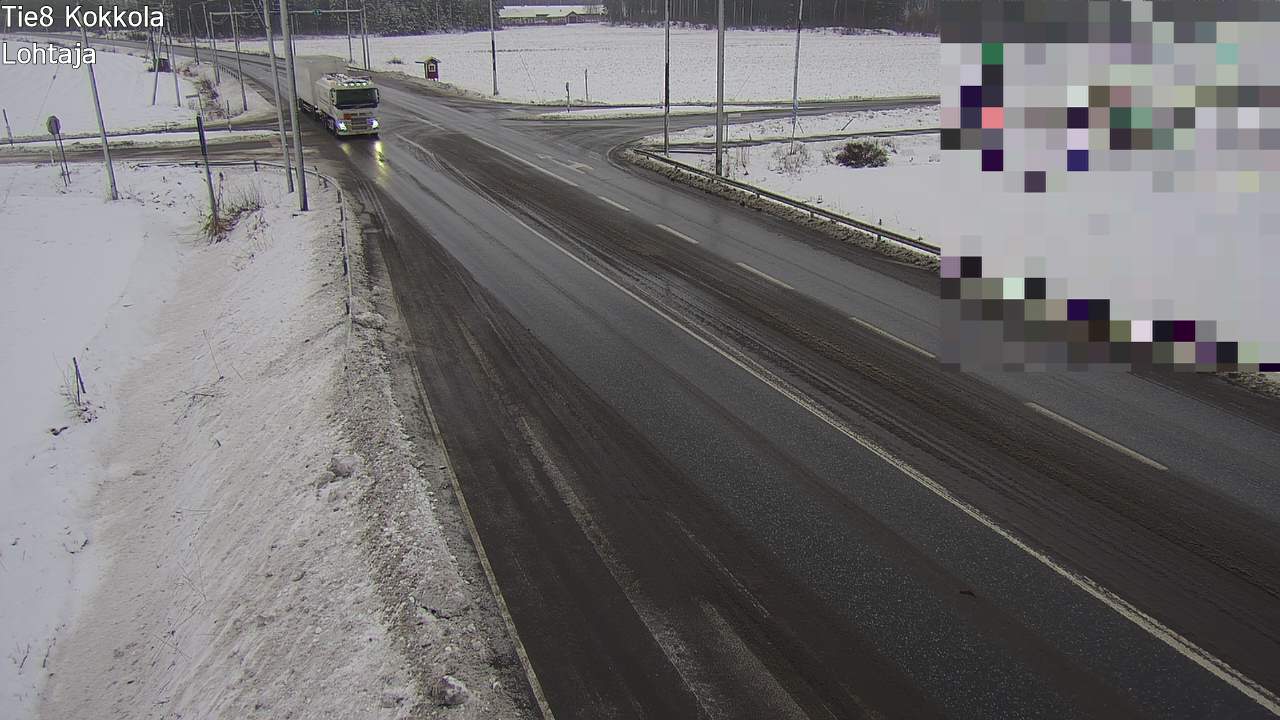 Weather Camera Image Väg 8 Karleby, Lochteå, Kokkola, Keski-Pohjanmaa