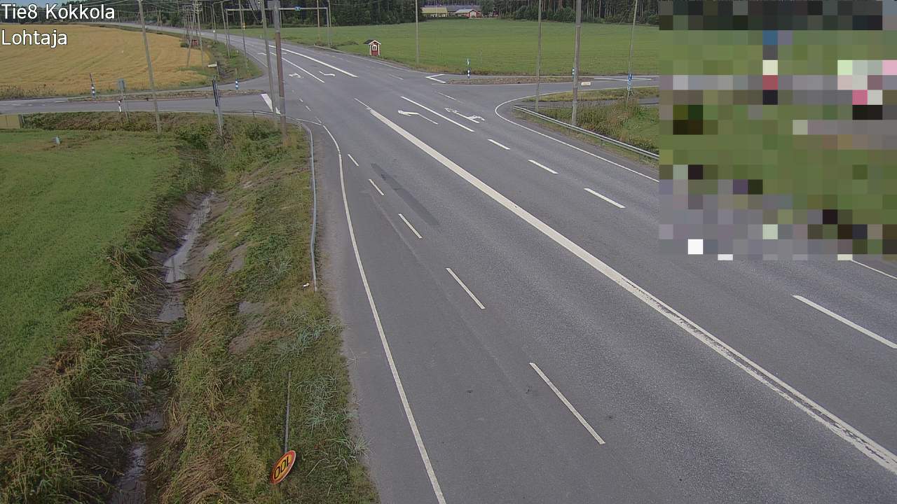 Weather Camera Image Road 8 Kokkola, Lohtaja, Kokkola, Keski-Pohjanmaa