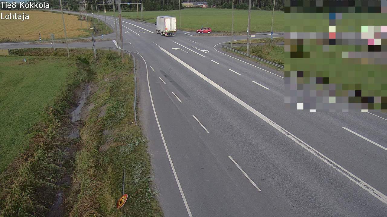 Weather Camera Image Road 8 Kokkola, Lohtaja, Kokkola, Keski-Pohjanmaa