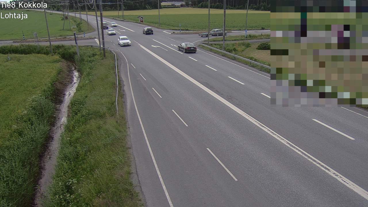 Weather Camera Image Road 8 Kokkola, Lohtaja, Kokkola, Keski-Pohjanmaa