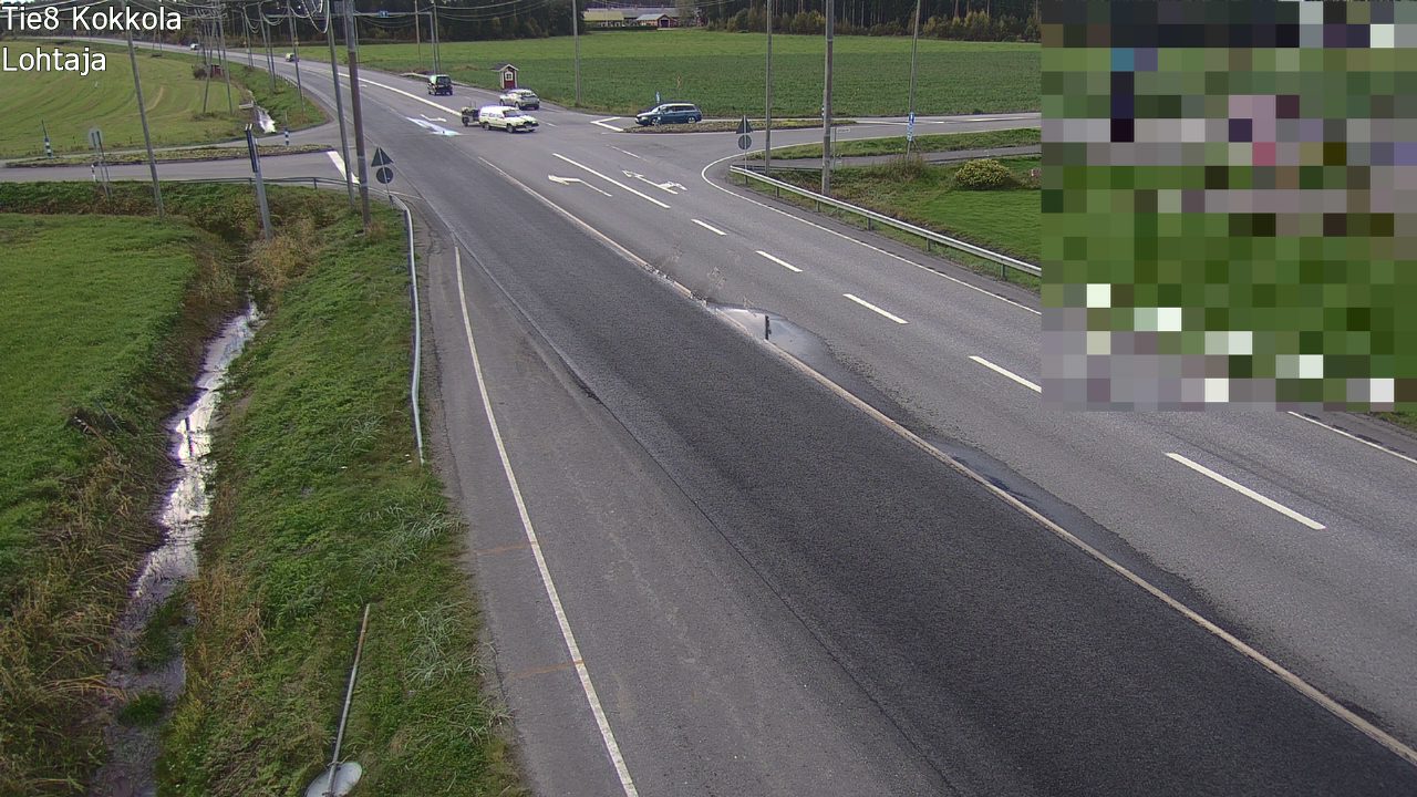 Weather Camera Image Road 8 Kokkola, Lohtaja, Kokkola, Keski-Pohjanmaa