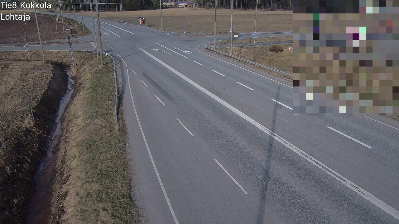 Weather Camera Image Väg 8 Karleby, Lochteå, Kokkola, Keski-Pohjanmaa