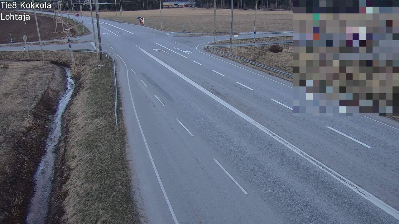 Weather Camera Image Road 8 Kokkola, Lohtaja, Kokkola, Keski-Pohjanmaa