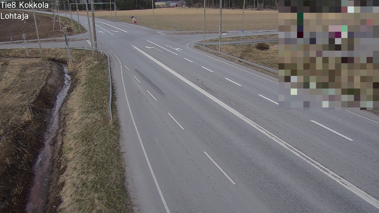 Weather Camera Image Road 8 Kokkola, Lohtaja, Kokkola, Keski-Pohjanmaa