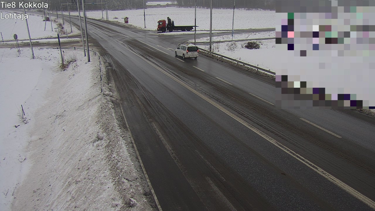 Weather Camera Image Väg 8 Karleby, Lochteå, Kokkola, Keski-Pohjanmaa