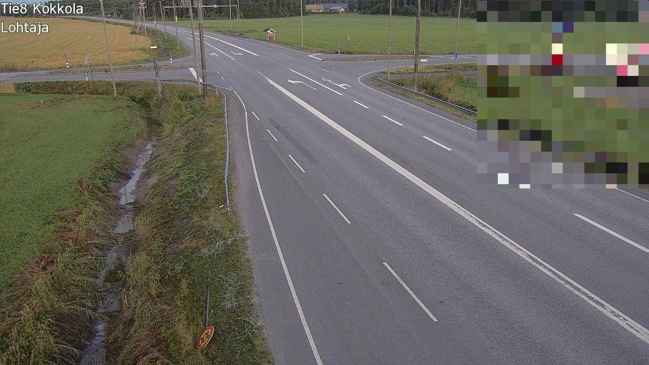 Weather Camera Image Road 8 Kokkola, Lohtaja, Kokkola, Keski-Pohjanmaa