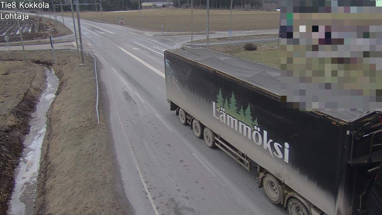 Weather Camera Image Väg 8 Karleby, Lochteå, Kokkola, Keski-Pohjanmaa