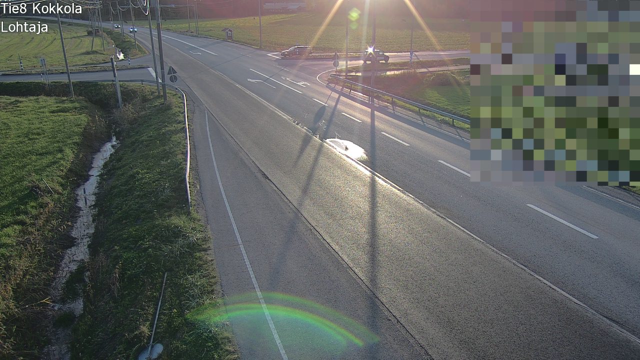 Weather Camera Image Road 8 Kokkola, Lohtaja, Kokkola, Keski-Pohjanmaa