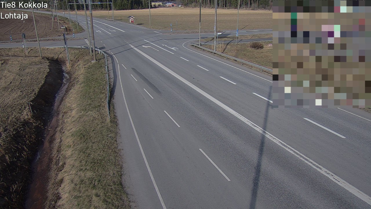 Weather Camera Image Väg 8 Karleby, Lochteå, Kokkola, Keski-Pohjanmaa