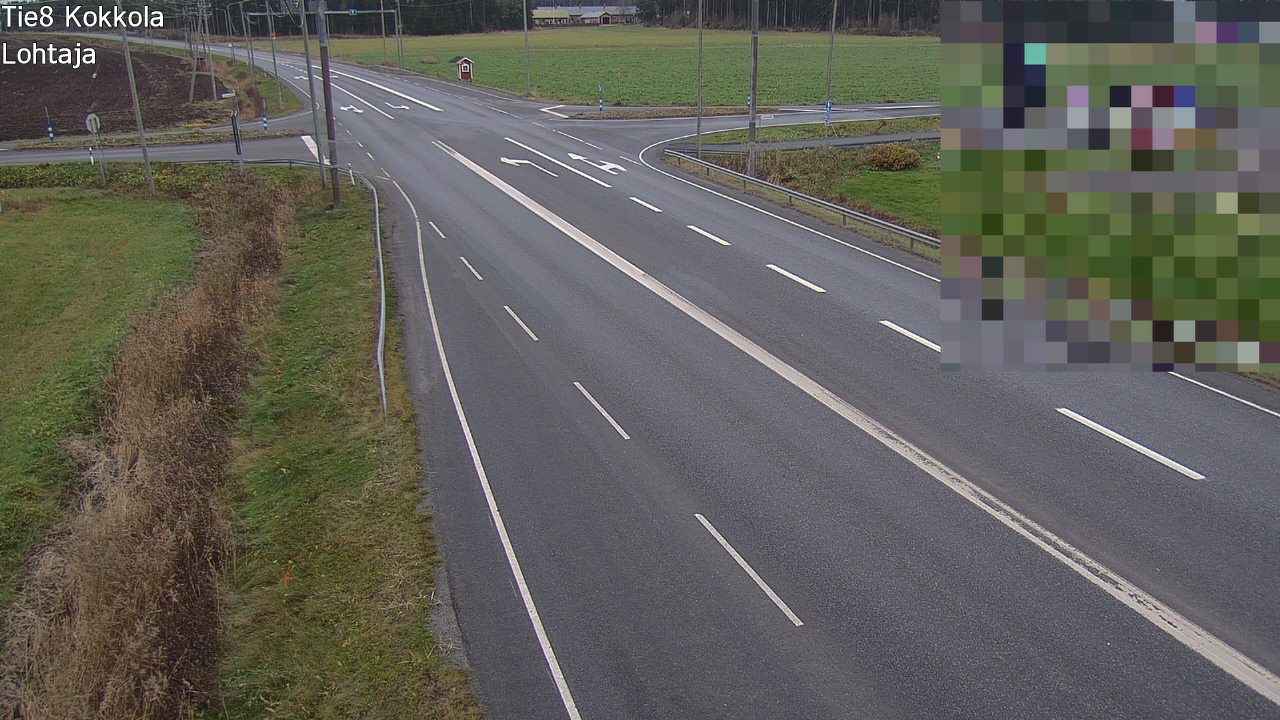 Weather Camera Image Väg 8 Karleby, Lochteå, Kokkola, Keski-Pohjanmaa
