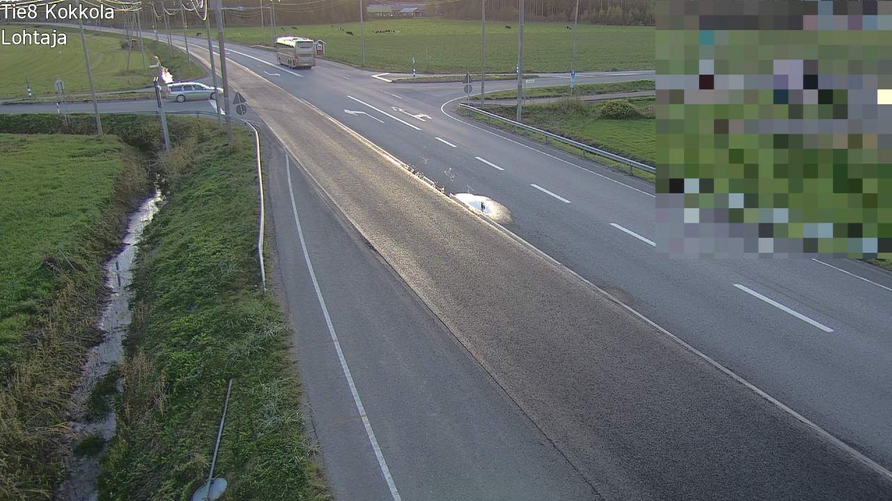 Weather Camera Image Road 8 Kokkola, Lohtaja, Kokkola, Keski-Pohjanmaa
