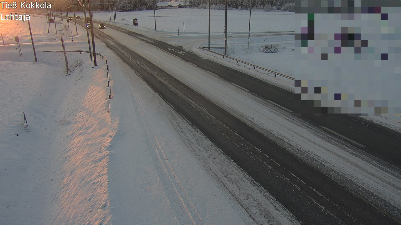 Weather Camera Image Väg 8 Karleby, Lochteå, Kokkola, Keski-Pohjanmaa