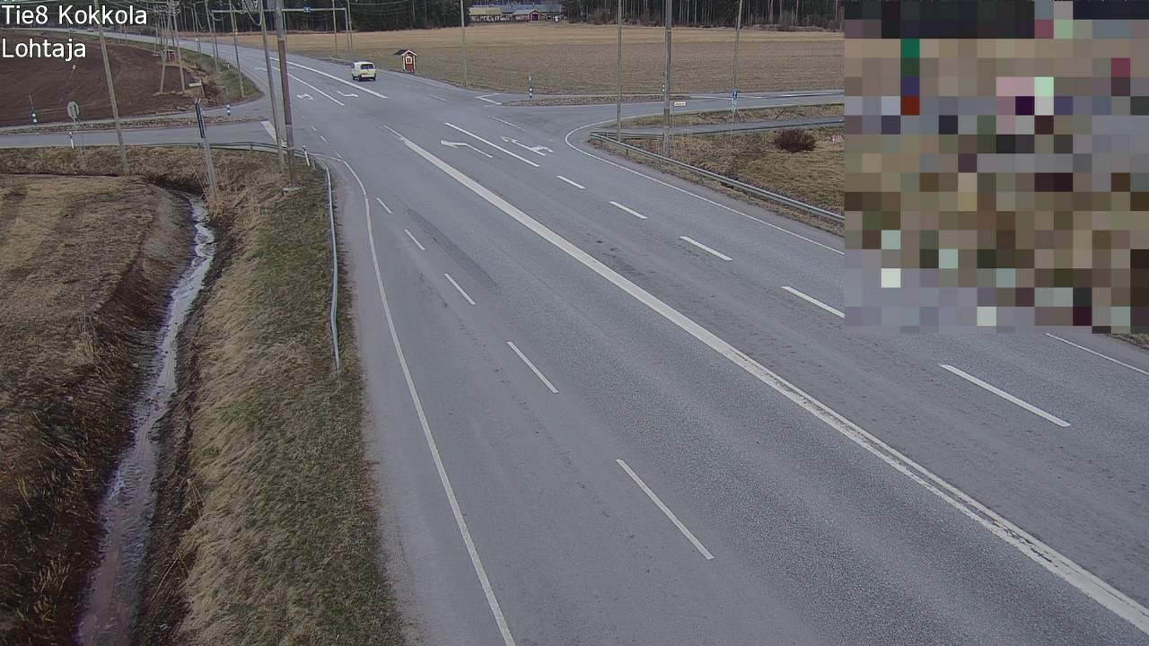 Weather Camera Image Road 8 Kokkola, Lohtaja, Kokkola, Keski-Pohjanmaa