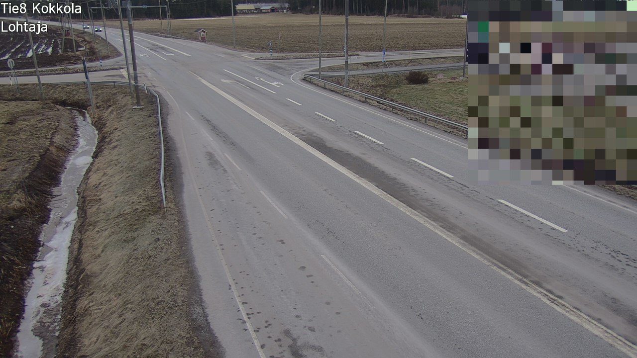 Weather Camera Image Road 8 Kokkola, Lohtaja, Kokkola, Keski-Pohjanmaa
