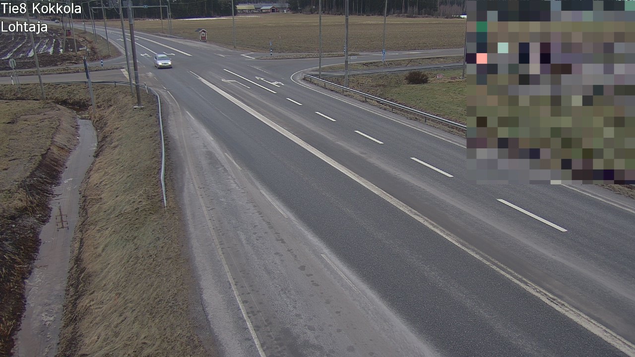 Weather Camera Image Väg 8 Karleby, Lochteå, Kokkola, Keski-Pohjanmaa