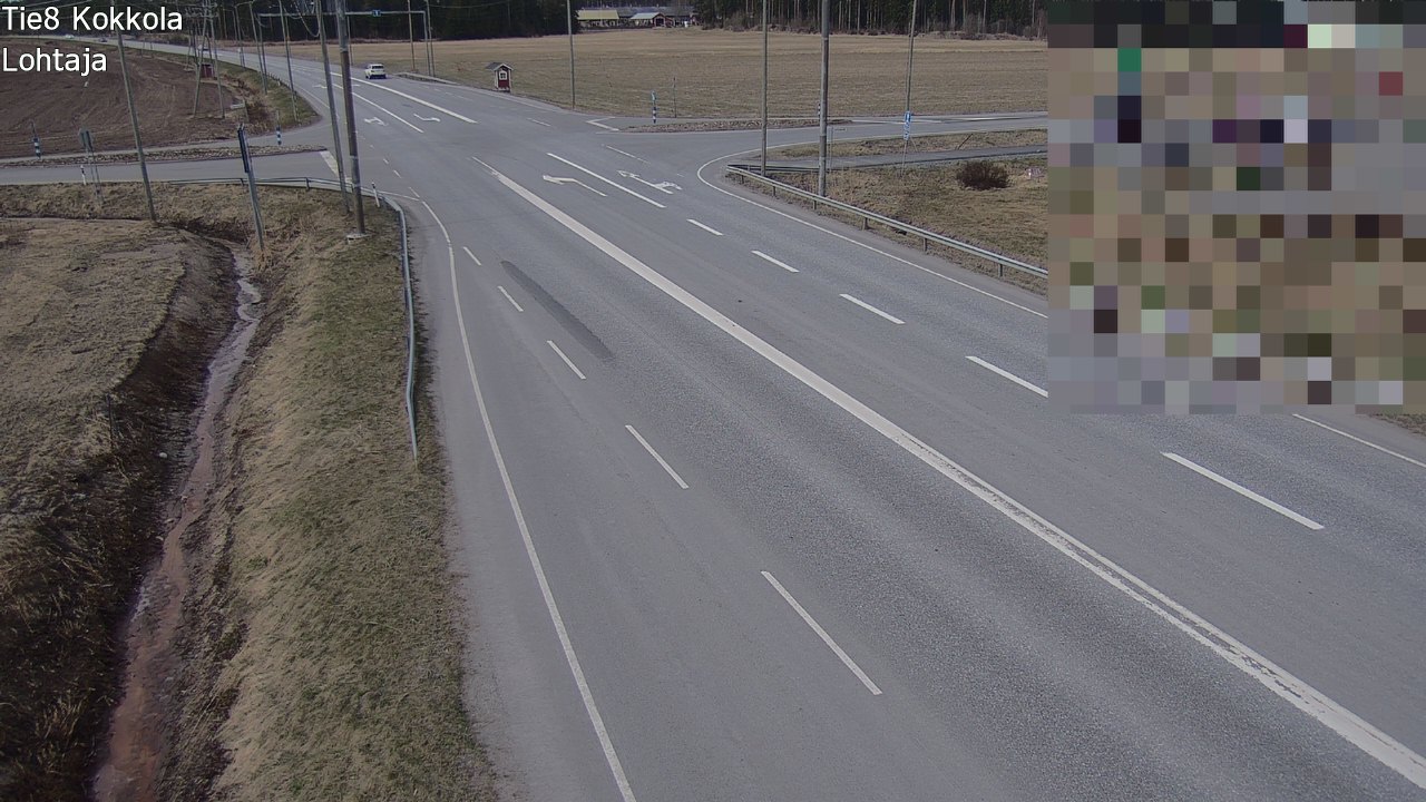 Weather Camera Image Väg 8 Karleby, Lochteå, Kokkola, Keski-Pohjanmaa