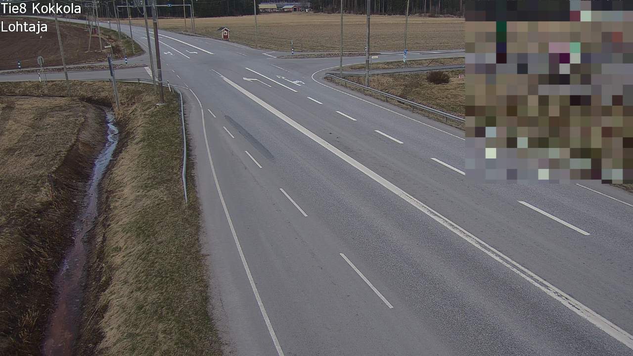 Weather Camera Image Väg 8 Karleby, Lochteå, Kokkola, Keski-Pohjanmaa