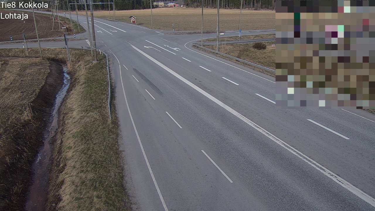 Weather Camera Image Road 8 Kokkola, Lohtaja, Kokkola, Keski-Pohjanmaa