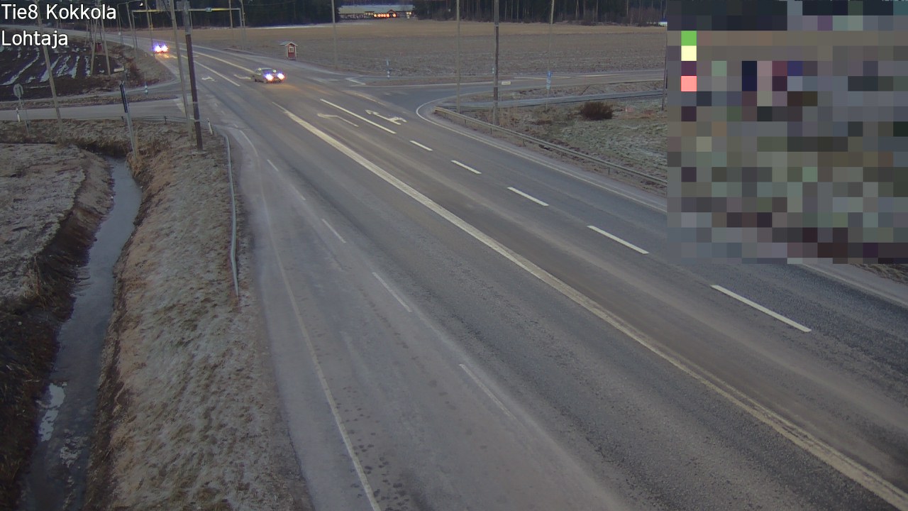 Weather Camera Image Väg 8 Karleby, Lochteå, Kokkola, Keski-Pohjanmaa