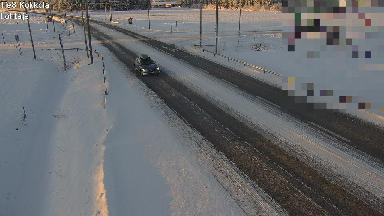 Weather Camera Image Väg 8 Karleby, Lochteå, Kokkola, Keski-Pohjanmaa