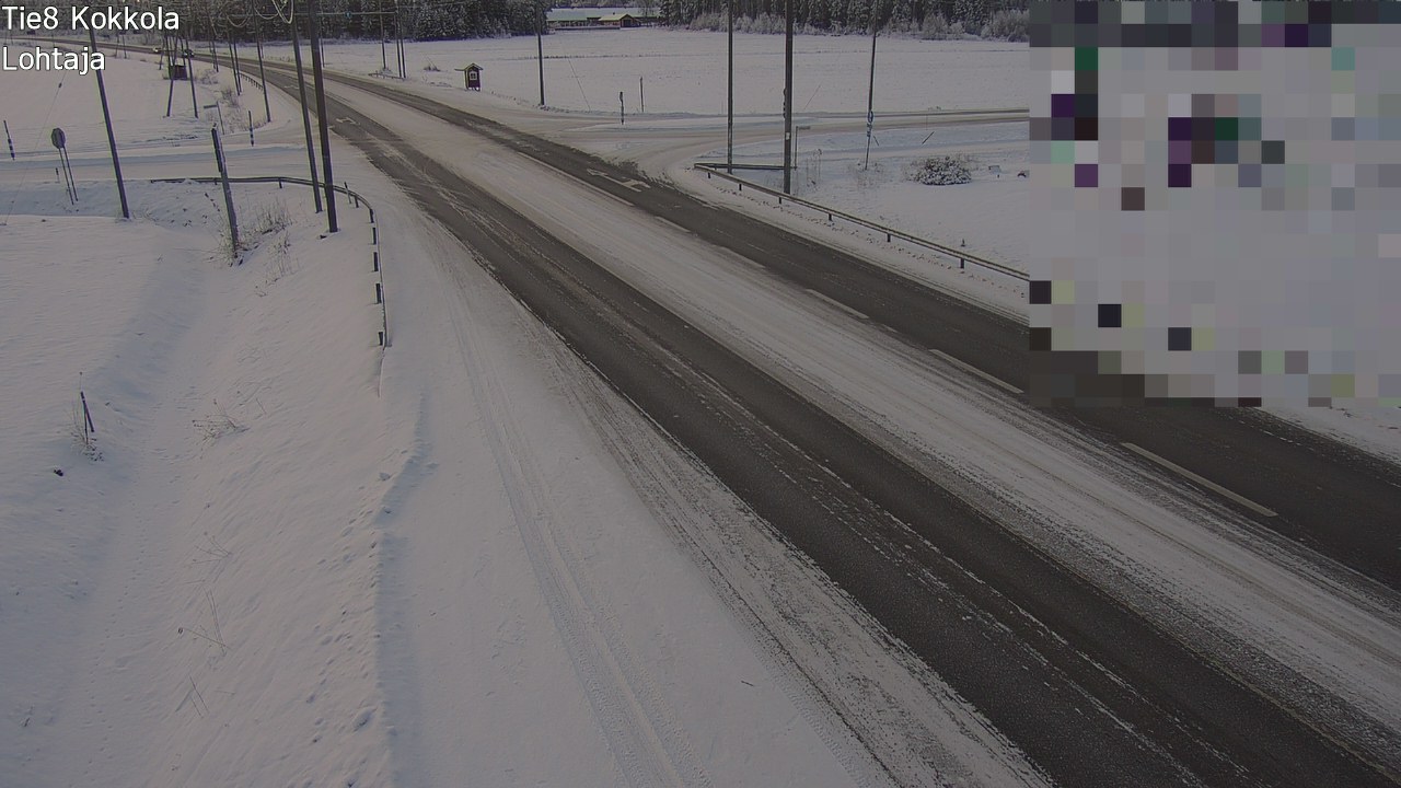 Weather Camera Image Väg 8 Karleby, Lochteå, Kokkola, Keski-Pohjanmaa