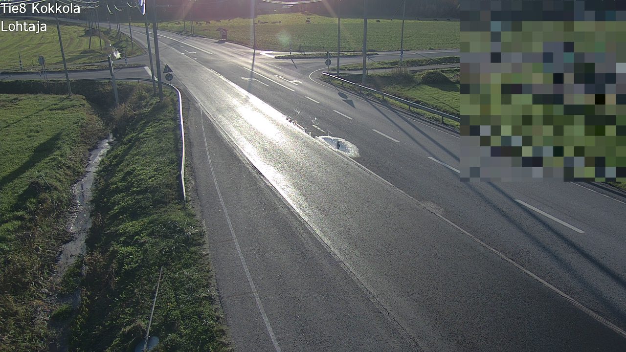 Weather Camera Image Road 8 Kokkola, Lohtaja, Kokkola, Keski-Pohjanmaa