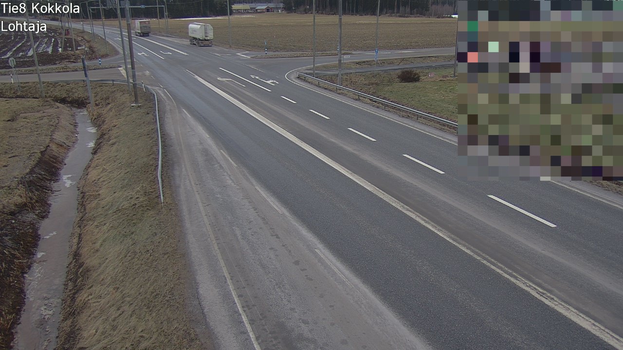 Weather Camera Image Väg 8 Karleby, Lochteå, Kokkola, Keski-Pohjanmaa