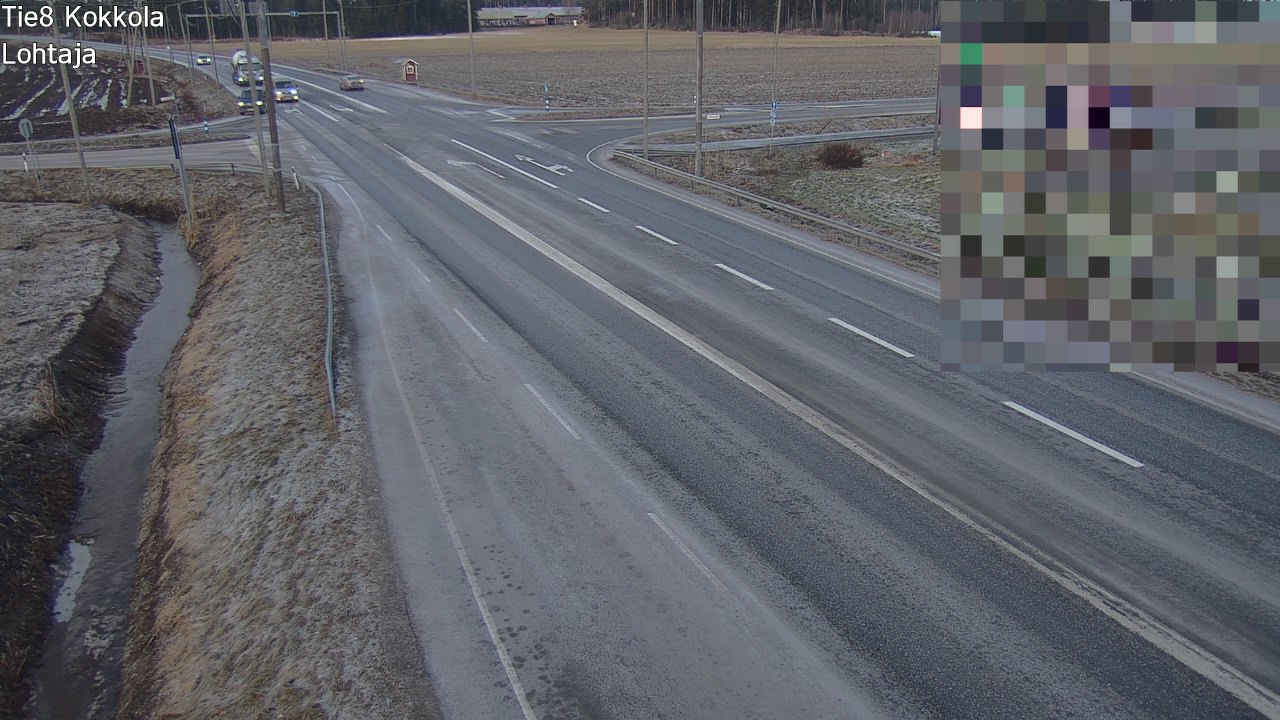 Weather Camera Image Väg 8 Karleby, Lochteå, Kokkola, Keski-Pohjanmaa