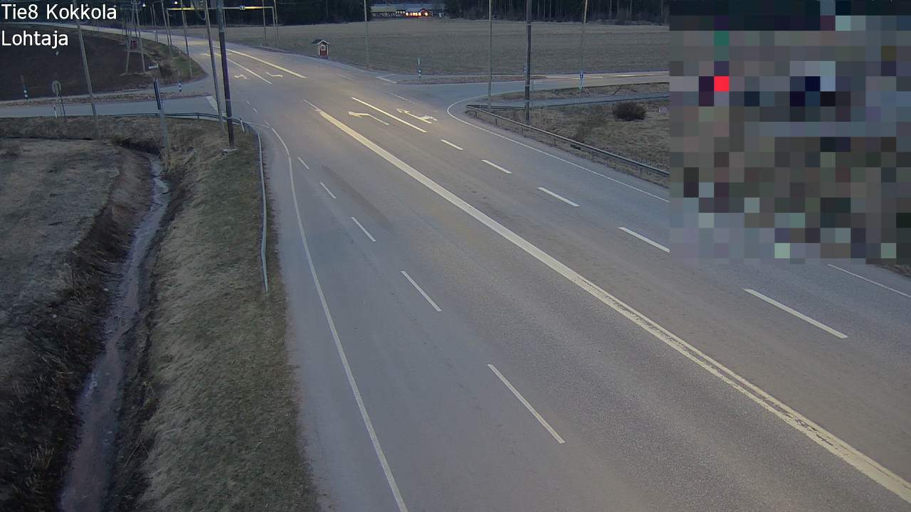 Weather Camera Image Road 8 Kokkola, Lohtaja, Kokkola, Keski-Pohjanmaa