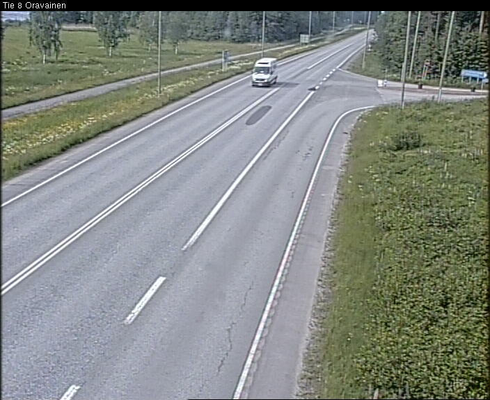 Weather Camera Image Väg 8 Vörå, Oravais, Vöyri, Pohjanmaa