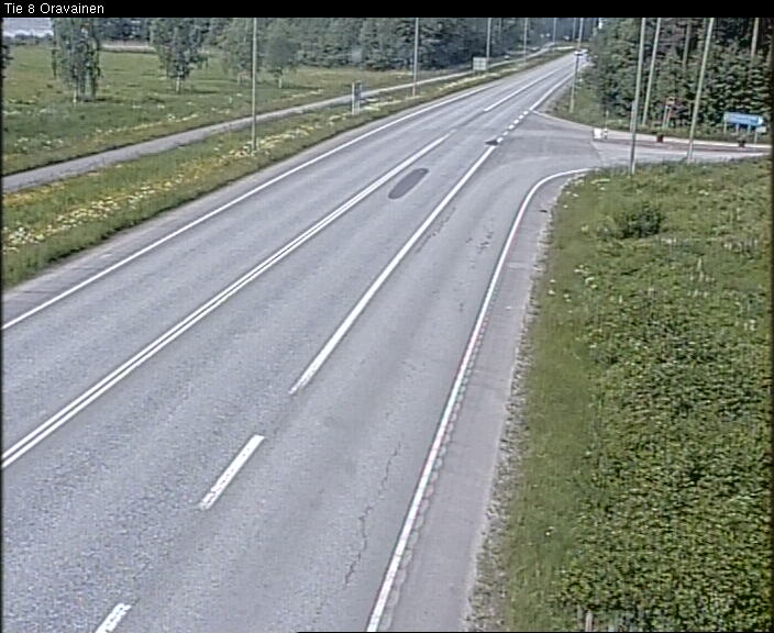 Weather Camera Image Väg 8 Vörå, Oravais, Vöyri, Pohjanmaa